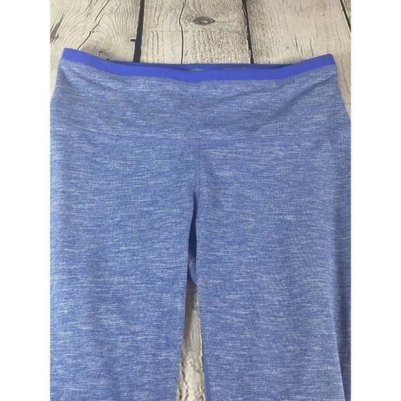 Prana Tori Capri Leggings Heather Violet Size Medium‎ Strappy Ankle W4TORI115 - Picture 3 of 13